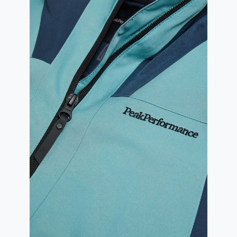 Giacca da sci da donna Peak Performance Rider Tech Insulated Jacket mountain lake/deluded vision 4