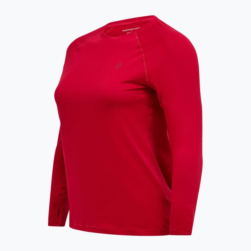 Maglia termica da donna Peak Performance Spirit Crew tech burgundy 5