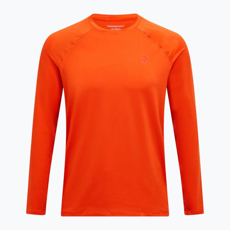 Maglia termica uomo a manica lunga Peak Performance Spirit Crew solar burst 4