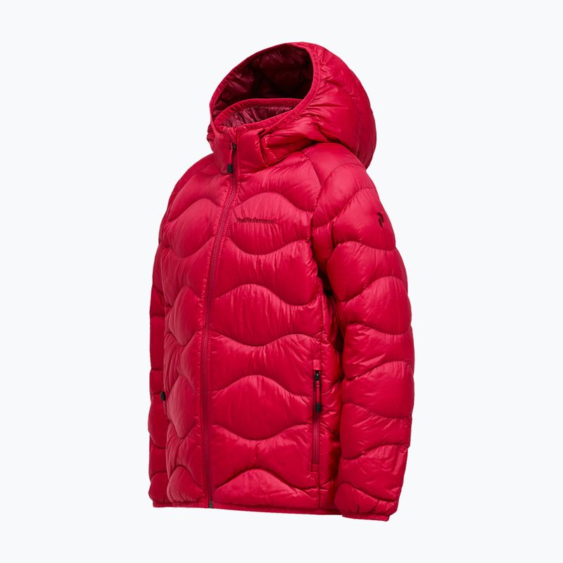 Piumino bambino Peak Performance Helium Down Hood Jacket Tech Burgundy/Vertical Zenith 3