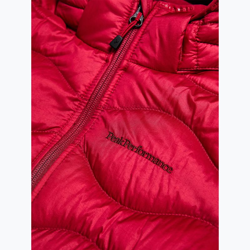 Piumino bambino Peak Performance Helium Down Hood Jacket Tech Burgundy/Vertical Zenith 4