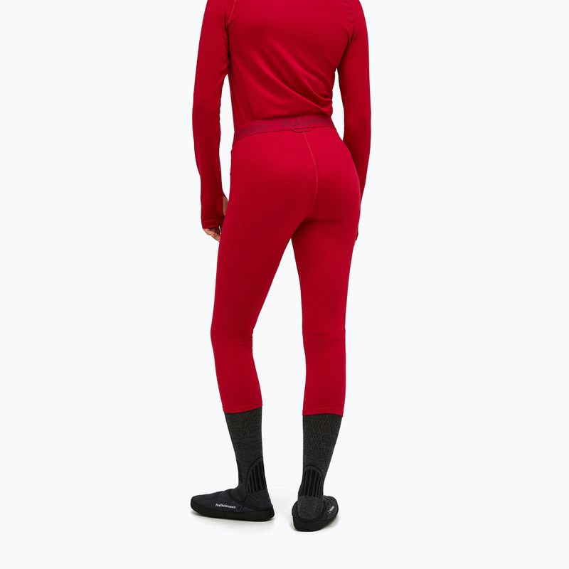 Leggings termici Peak Performance Spirit Short John tech burgundy 2