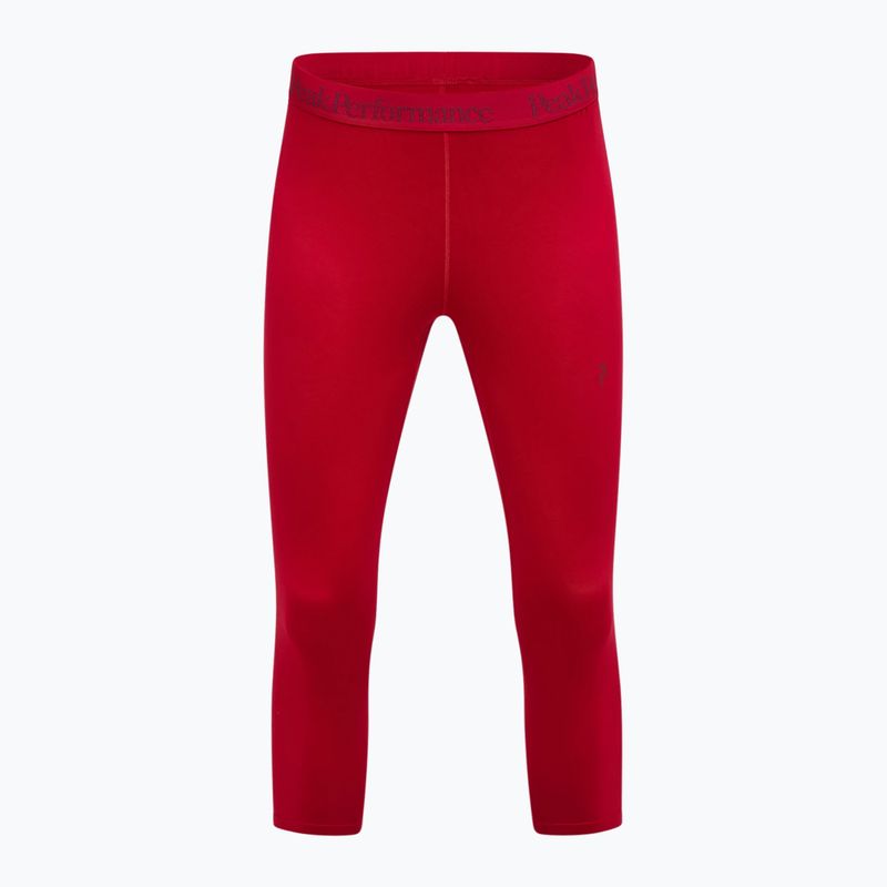 Leggings termici da donna Peak Performance Spirit Short John tech burgundy 3