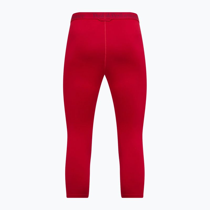 Leggings termici da donna Peak Performance Spirit Short John tech burgundy 4