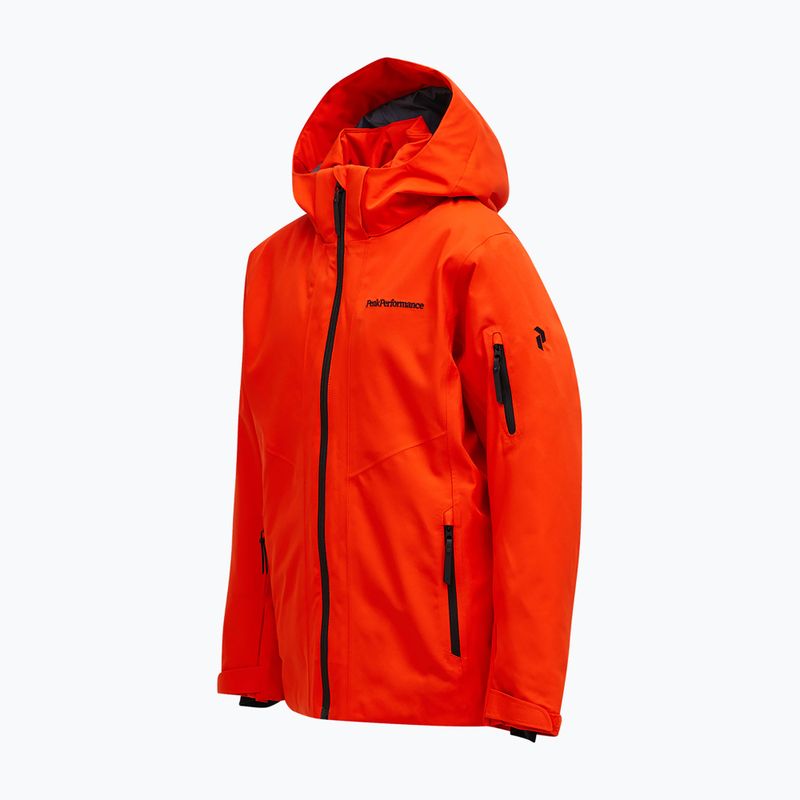 Giacca da sci bambino Peak Performance JR Maroon Insulated solar burst 3