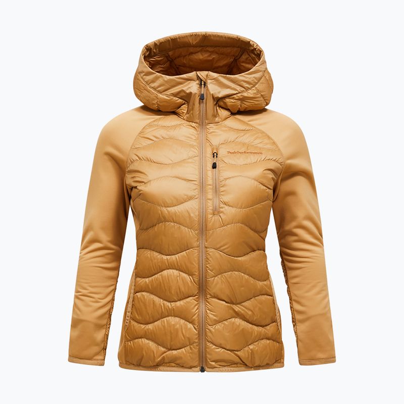 Piumino donna Peak Performance Helium Hybrid Down Jacket Sierra Sand