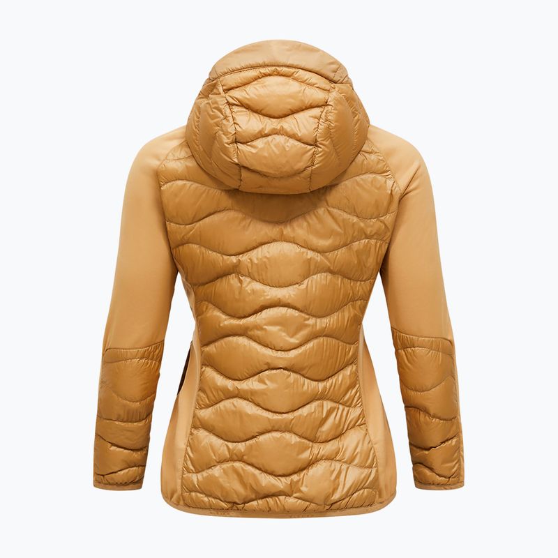 Piumino donna Peak Performance Helium Hybrid Down Jacket Sierra Sand 2