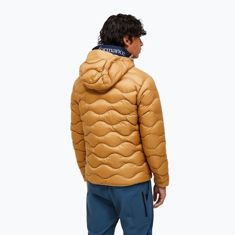 Piumino uomo Peak Performance Helium Down Hood sierra sand 3