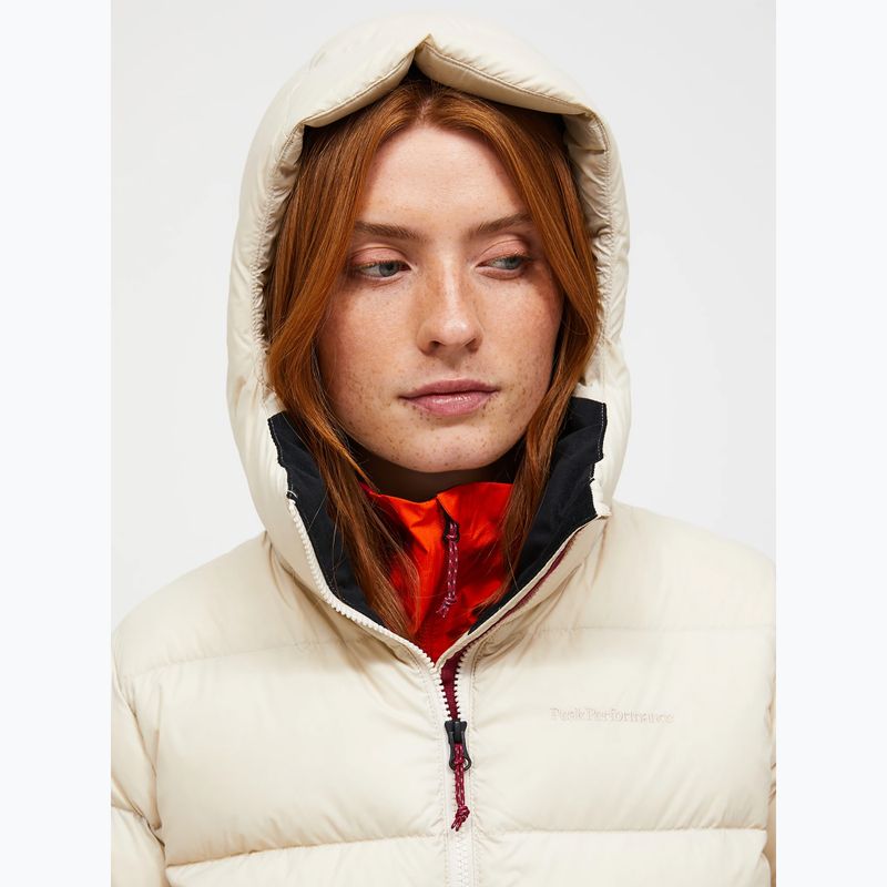Piumino donna Peak Performance Frost Down Puffer Jacket Sand Fog 4
