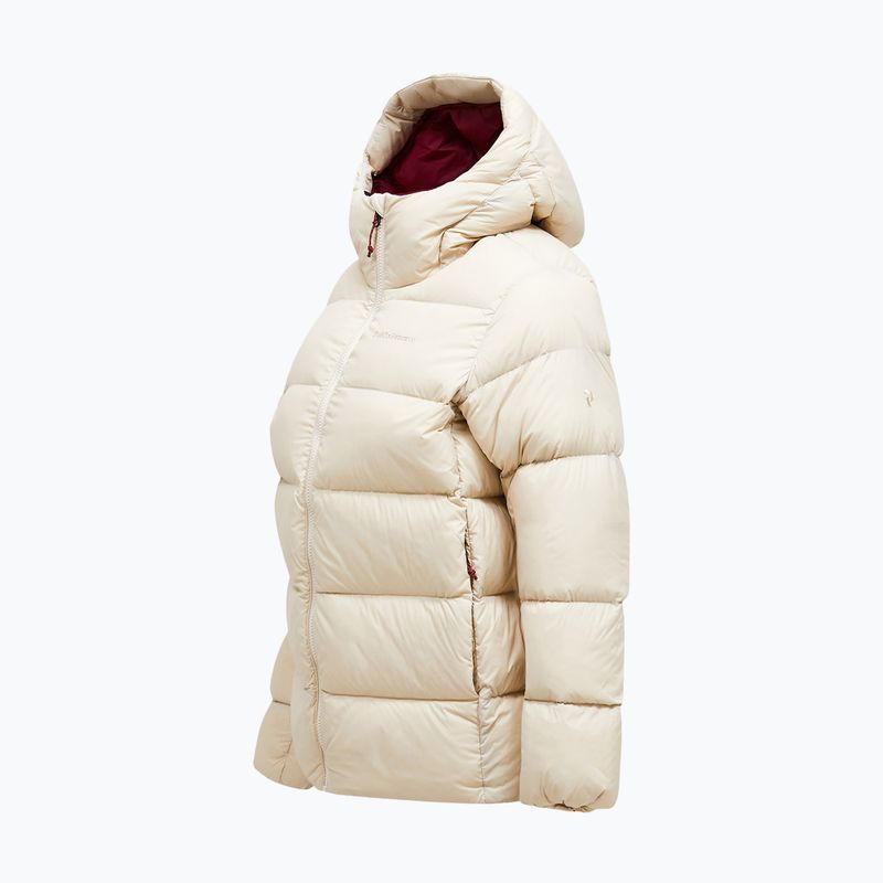Piumino donna Peak Performance Frost Down Puffer Jacket Sand Fog 3