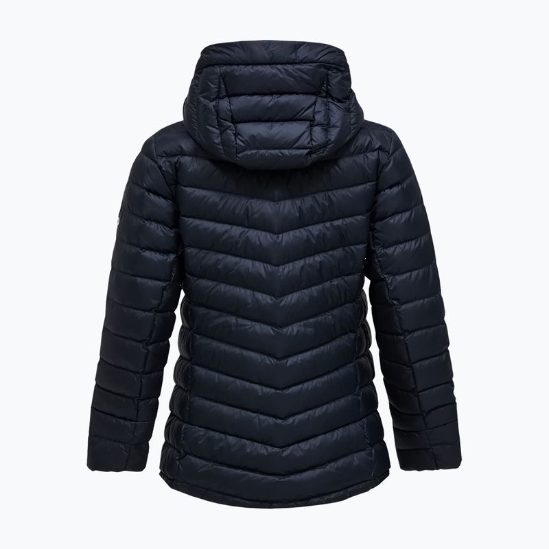 Piumino donna Peak Performance Frost Down Hood Jacket Black 2