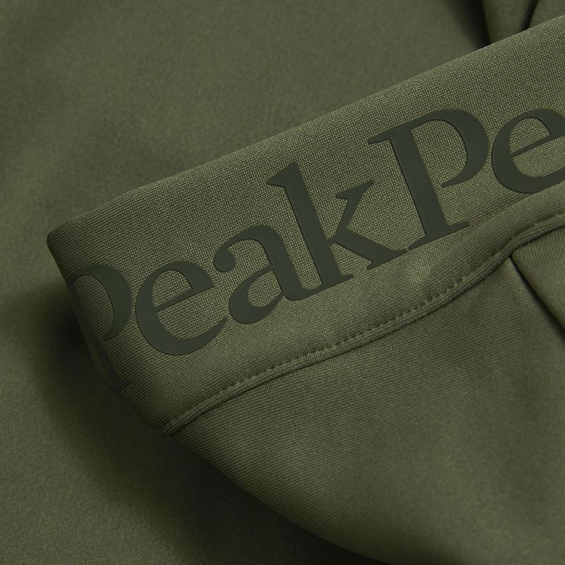 Felpa uomo Peak Performance Rider Essentials Zip Hood pine needle/pine needle 8