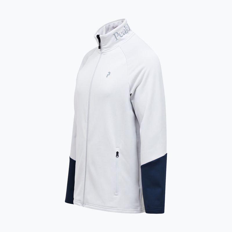 Felpa da uomo Peak Performance Rider Essentials Zip Jacket Antarctica/Blue Shadow 3