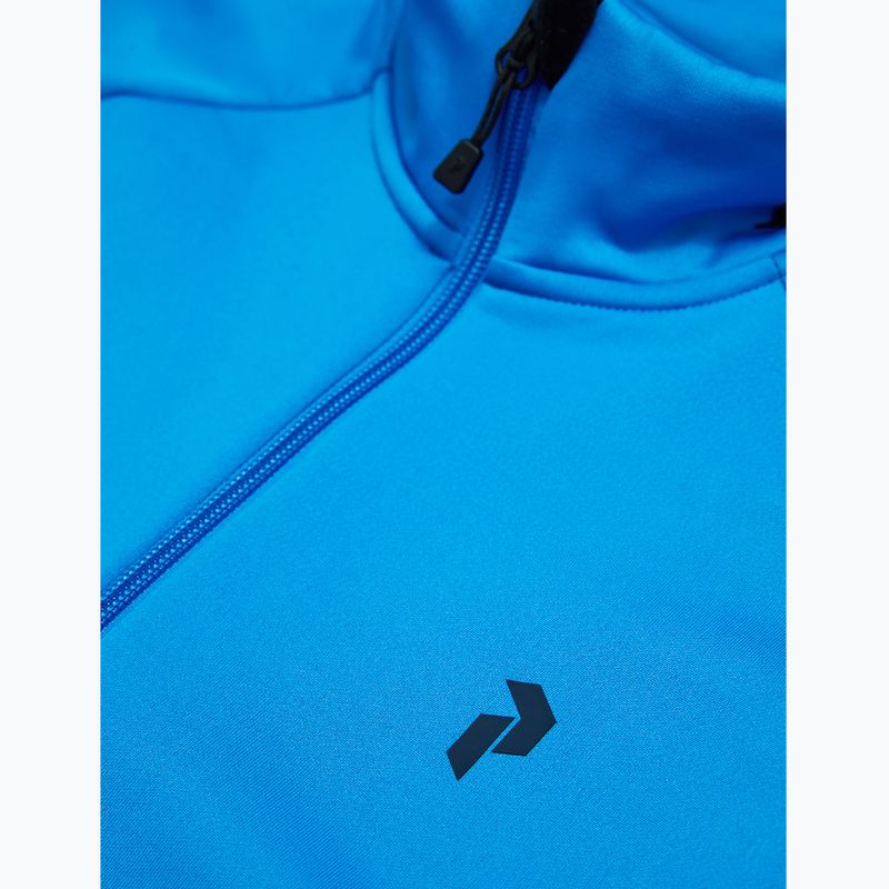 Felpa da uomo Peak Performance Rider Essentials Zip Jacket Azure Ascent/Mountain Lake 4