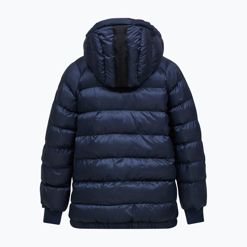 Piumino uomo Peak Performance Tomic Insulated Hood Jacket blue shadow 2