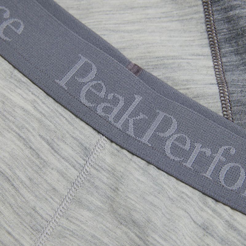 Pantaloni termici da donna Peak Performance Peak Performance Magic 7/8 Long Johns Wool-Blend Baselayer med grey melange/melange grey 6