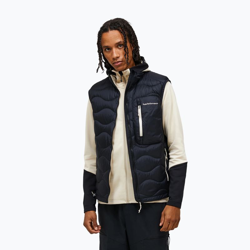 Gilet uomo Peak Performance Helium Utility Down black/black