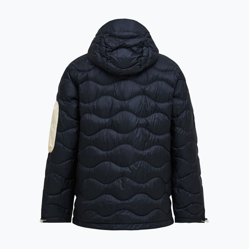 Piumino uomo Peak Performance Helium Utility Down Hood black/sand fog 2