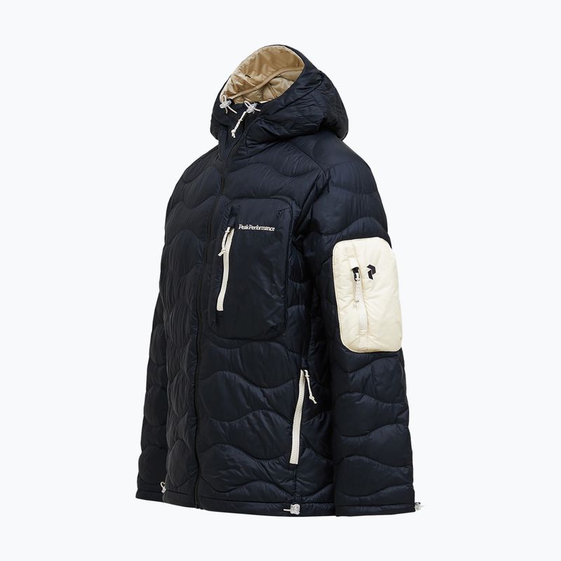Piumino uomo Peak Performance Helium Utility Down Hood black/sand fog 3
