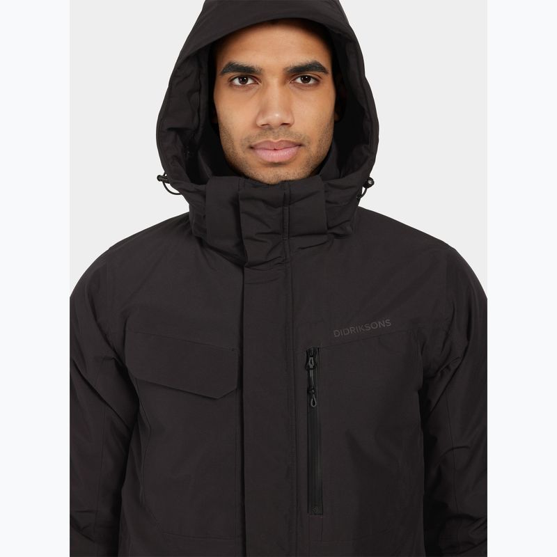 Giacca imbottita Didriksons Stefan black 6