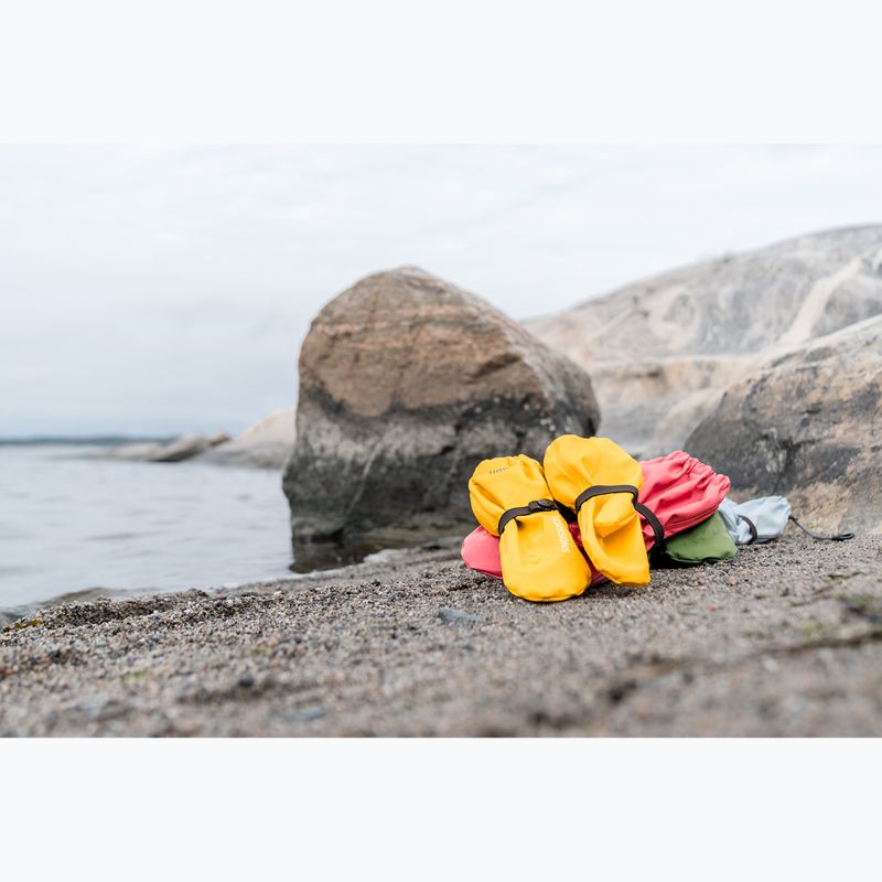 Guanti da sci per bambini Didriksons Pileglove 8 oat yellow 6