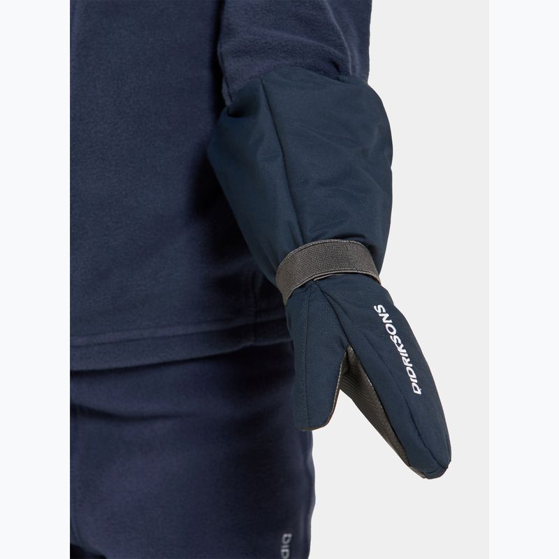 Guanti da sci per bambini Didriksons Biggles Mittens navy 2