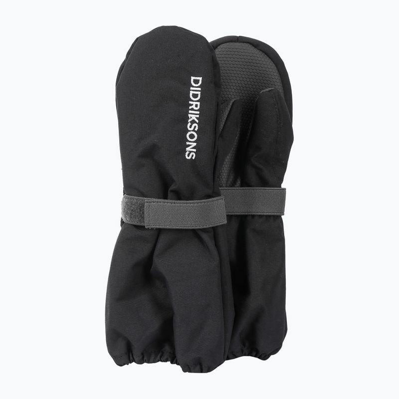 Guanti da sci per bambini Didriksons Biggles - Guanti da sci neri