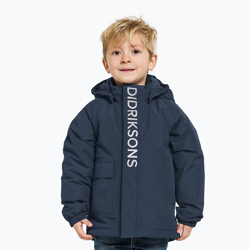 Giacca da bambino Didriksons Talvi navy 3