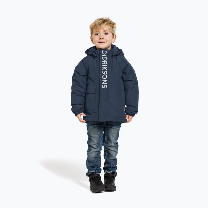 Giacca da bambino Didriksons Talvi navy 4