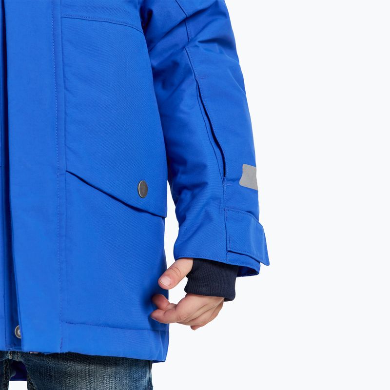 Didriksons Bjärven Parka blu caraibico giacca invernale per bambini 7