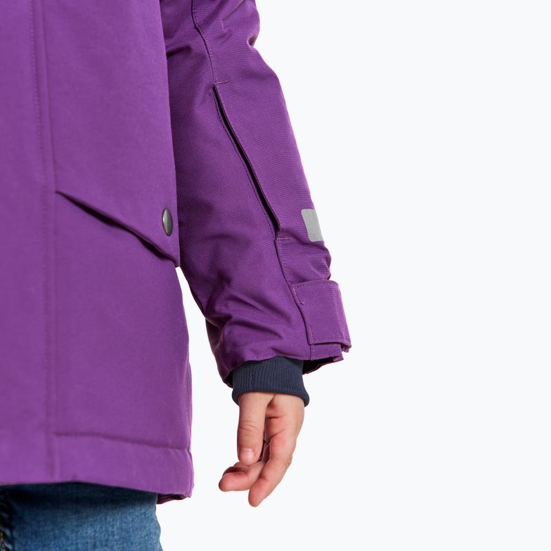 Giacca invernale Didriksons per bambini Bjärven Parka royal purple 7