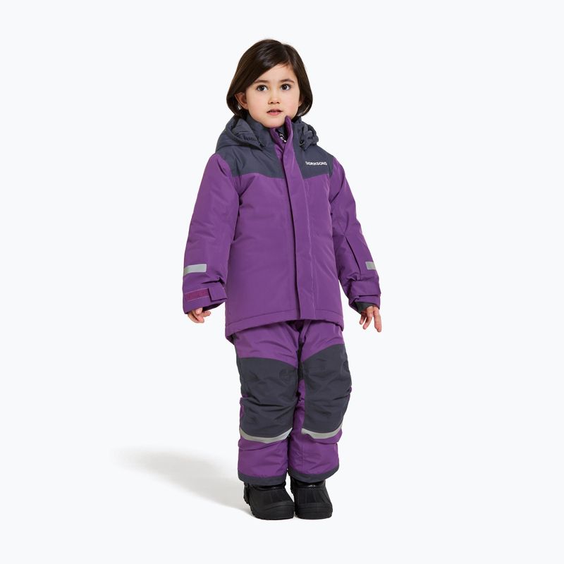 Completo da sci per bambini Didriksons Skare royal purple 3