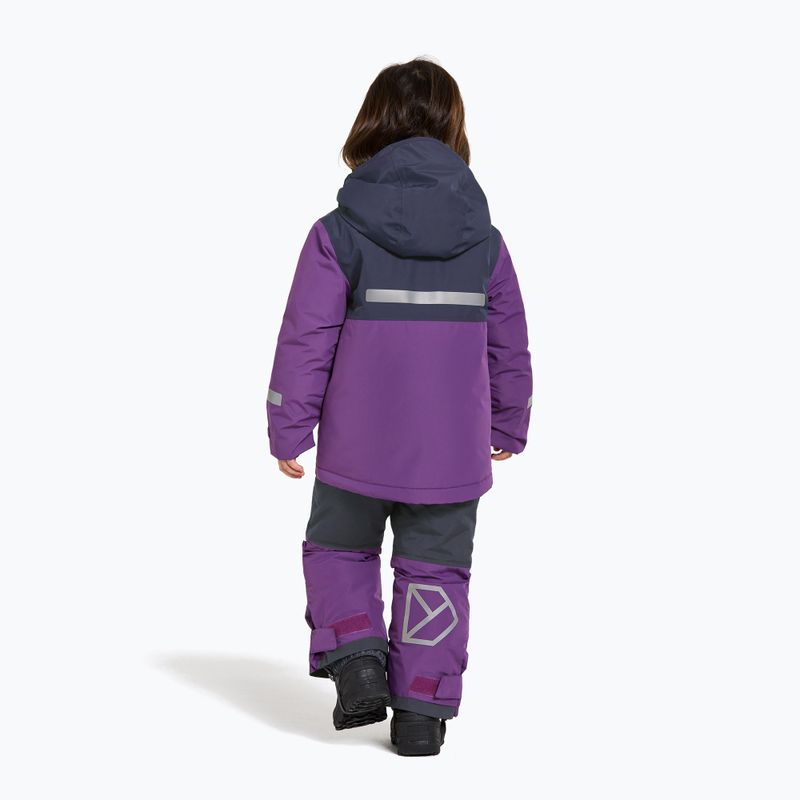 Completo da sci per bambini Didriksons Skare royal purple 4