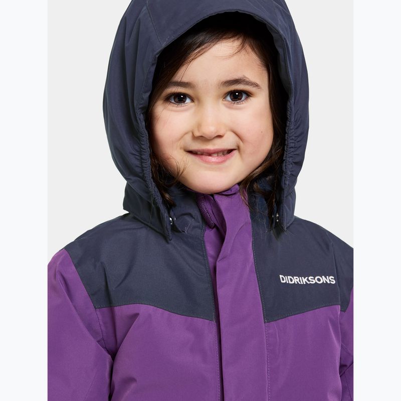 Completo da sci per bambini Didriksons Skare royal purple 7