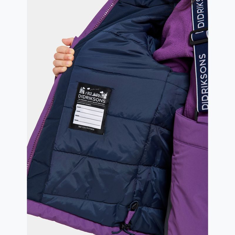 Completo da sci per bambini Didriksons Skare royal purple 9