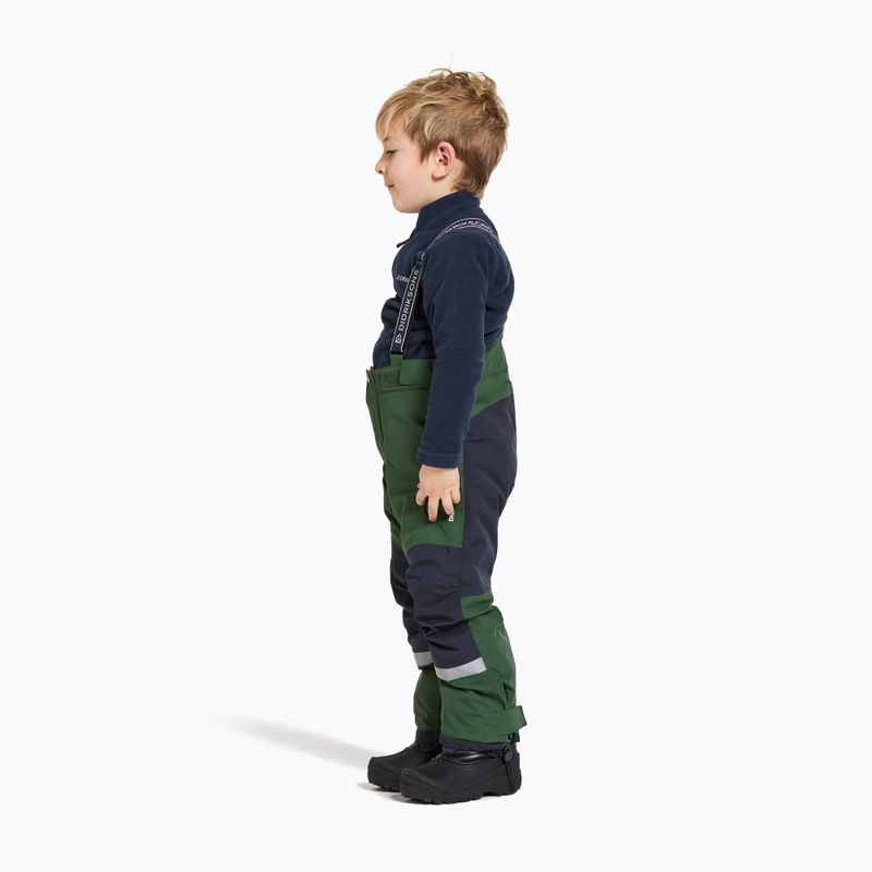 Pantaloni da sci Didriksons Idre verde pino per bambino 4
