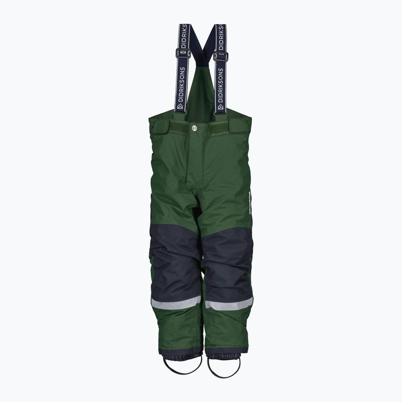 Pantaloni da sci Didriksons Idre verde pino per bambino 7