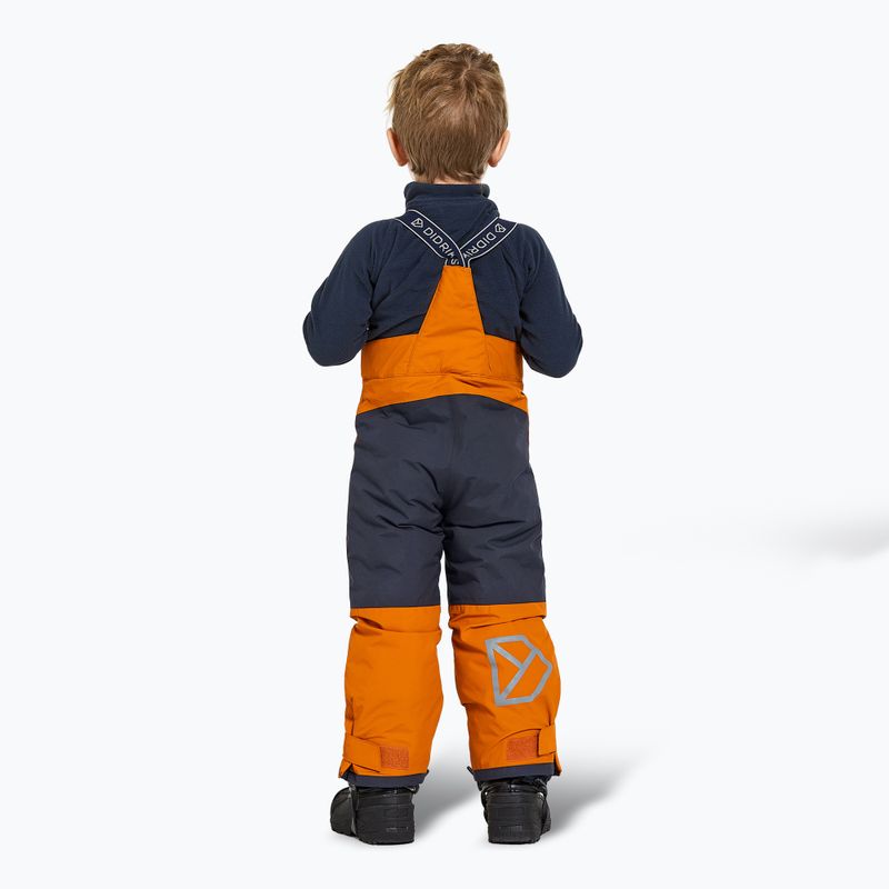 Pantaloni da sci per bambini Didriksons Idre orange jam 2