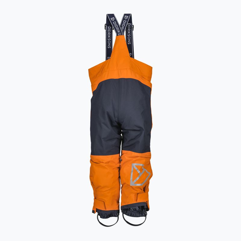 Pantaloni da sci per bambini Didriksons Idre orange jam 7