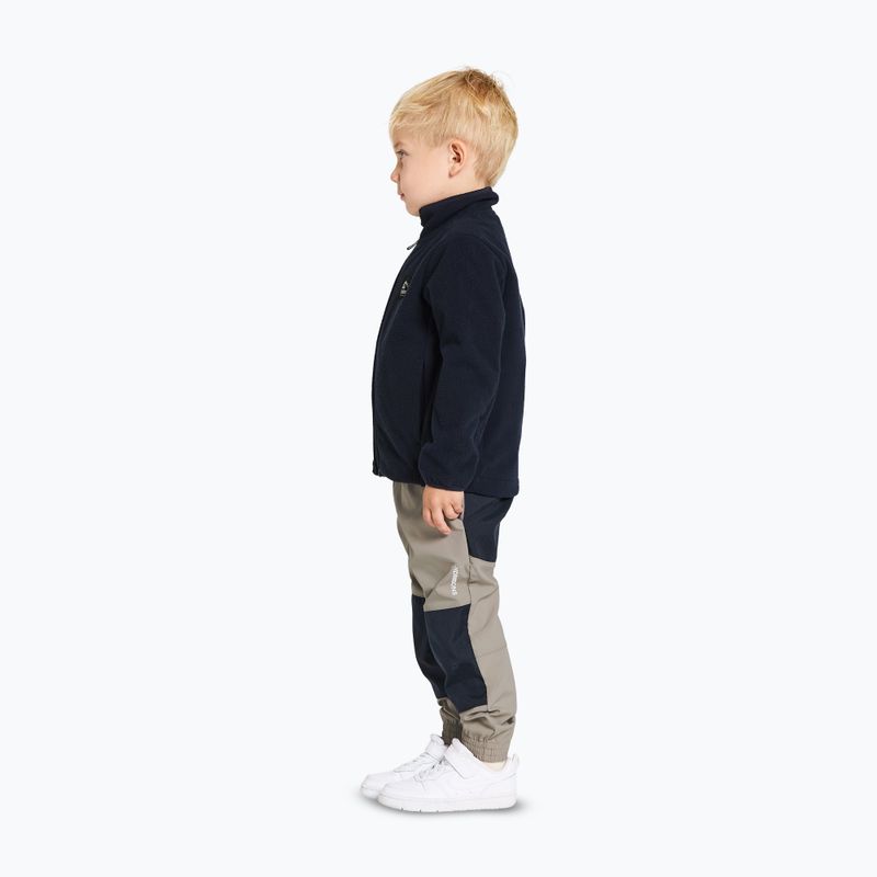 Felpa in pile Didriksons Muskot blu notte per bambini 5
