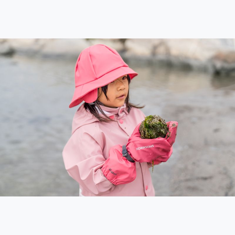 Guanti da sci per bambini Didriksons Pileglove 8 dusty azalea 4