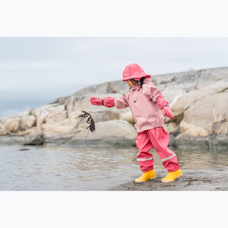 Guanti da sci per bambini Didriksons Pileglove 8 dusty azalea 5