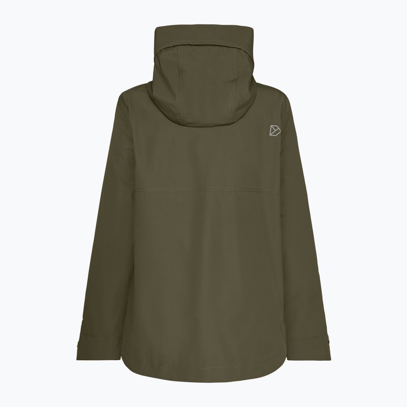 Giacca impermeabile da donna Didriksons Tilde 4 deep green 2
