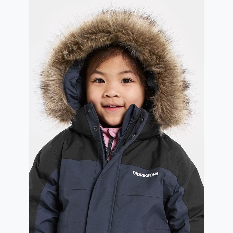 Tuta da sci Didriksons Bjärven Cover navy per bambino 5