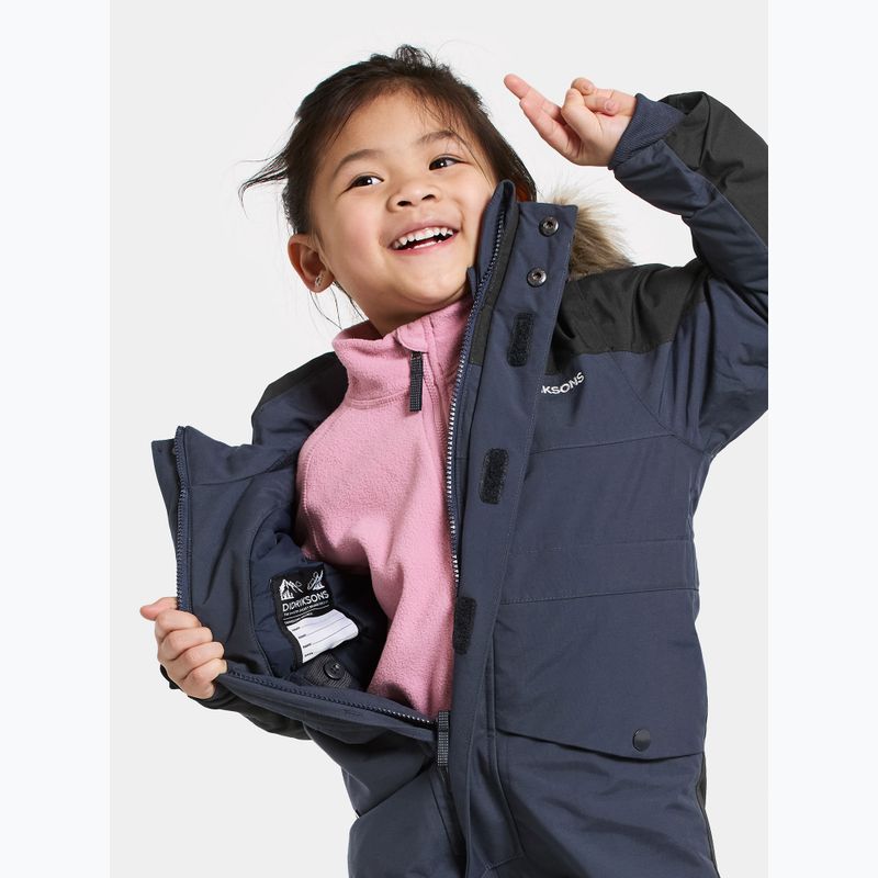 Tuta da sci Didriksons Bjärven Cover navy per bambino 11