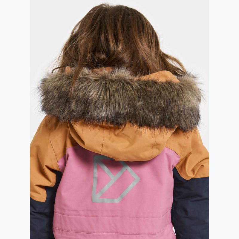 Didriksons Bjärven Cover tuta da sci da bambino rosa erica 6