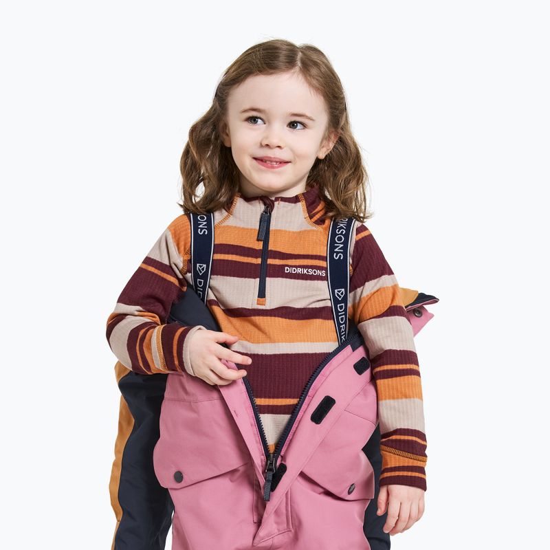 Didriksons Bjärven Cover tuta da sci da bambino rosa erica 7