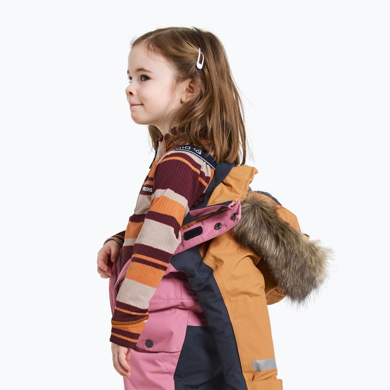 Didriksons Bjärven Cover tuta da sci da bambino rosa erica 8