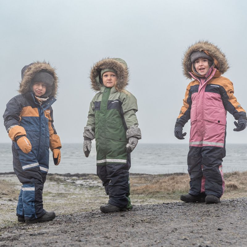 Didriksons Bjärven Cover tuta da sci da bambino rosa erica 12