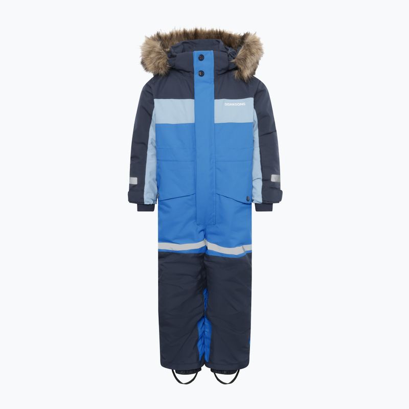 Didriksons Bjärven Cover tuta da sci da bambino blu zaffiro 10